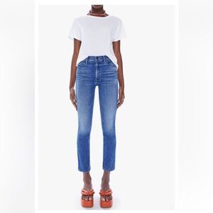 MOTHER Mid rise dazzler ankle